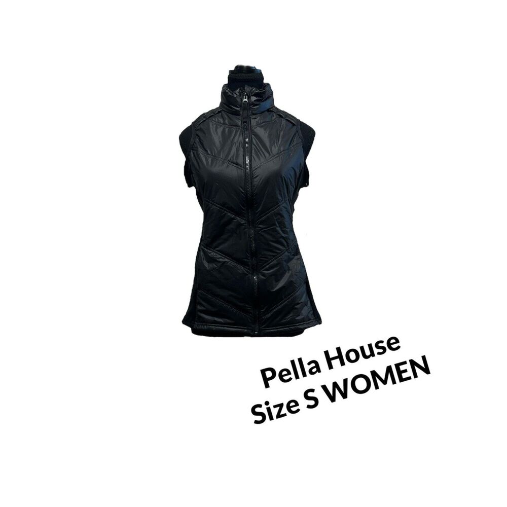 Performance Quilted Avia Women's Vest Green Size S Vest Black Soot Shine